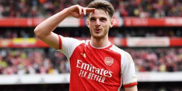 Declan Rice, Arsenal’s Midfielder and England’s Engine