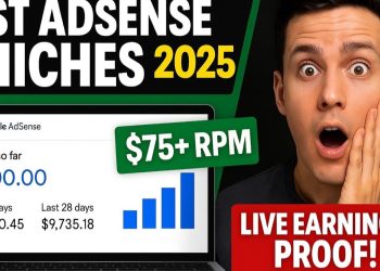 Top AdSense Niches with the Highest RPM in 2025
