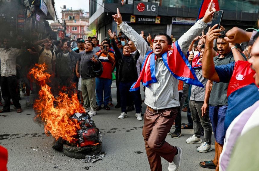Gen Z-led Nepal Protests Over Corruption & Social Media Ban