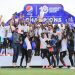 Kickoff for the Pepsi University Football League at Hamz Stadium