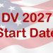 DV Lottery 2027 Applications Open This October
