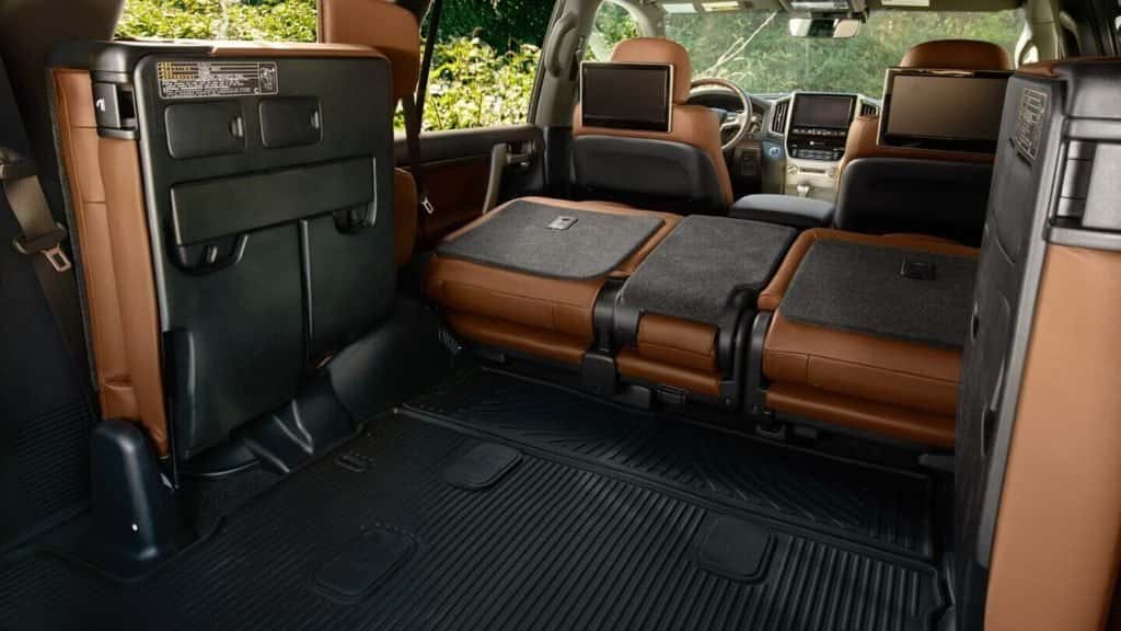 Land Cruiser interior luxury