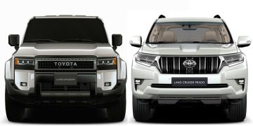 Prado vs Land Cruiser 2025 Comparison