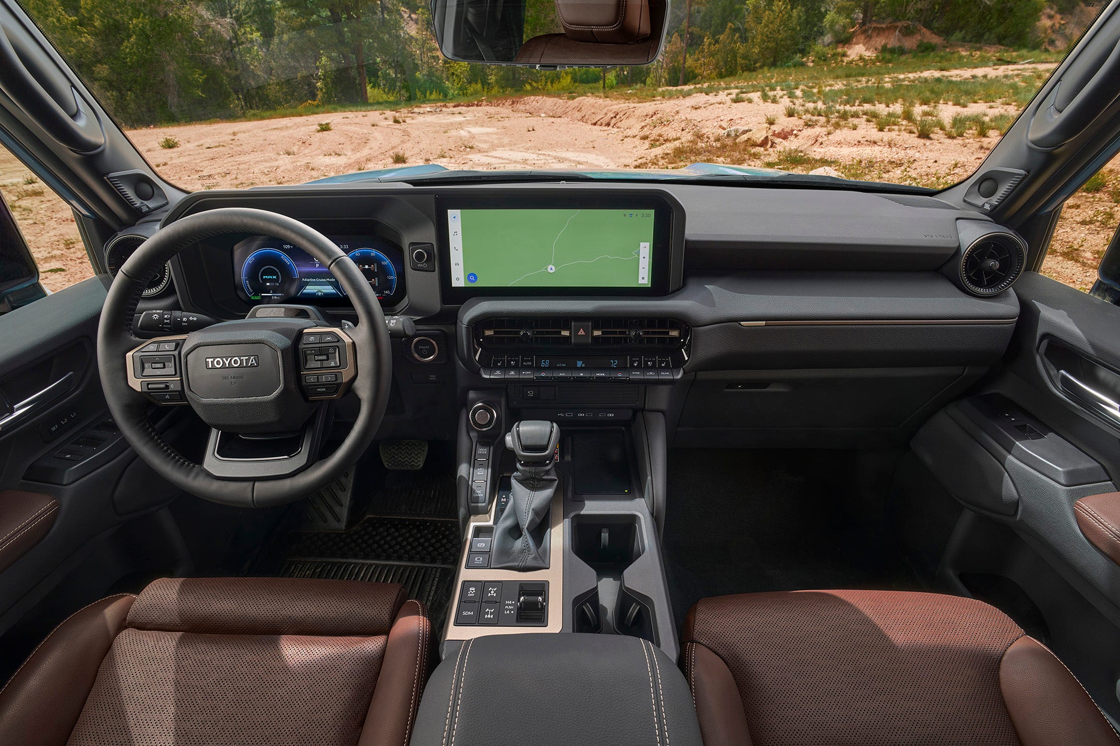 Prado interior dashboard