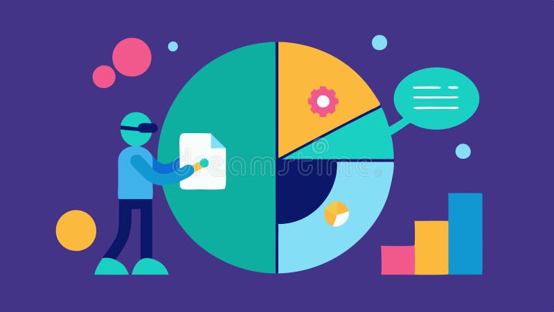 Illustration of diversified AI investment portfolio