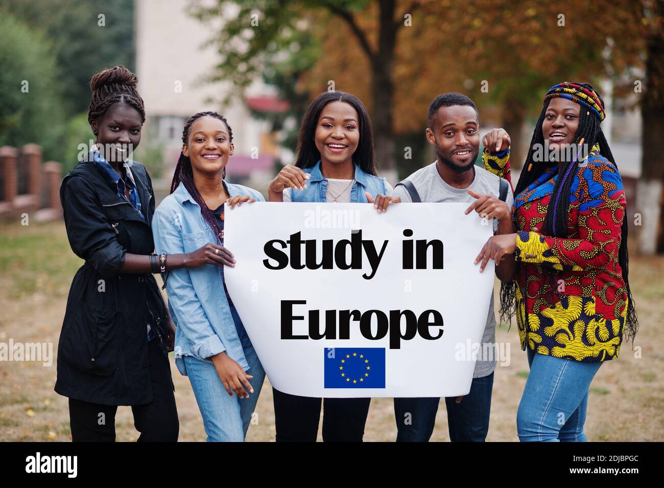 African students studying in Europe