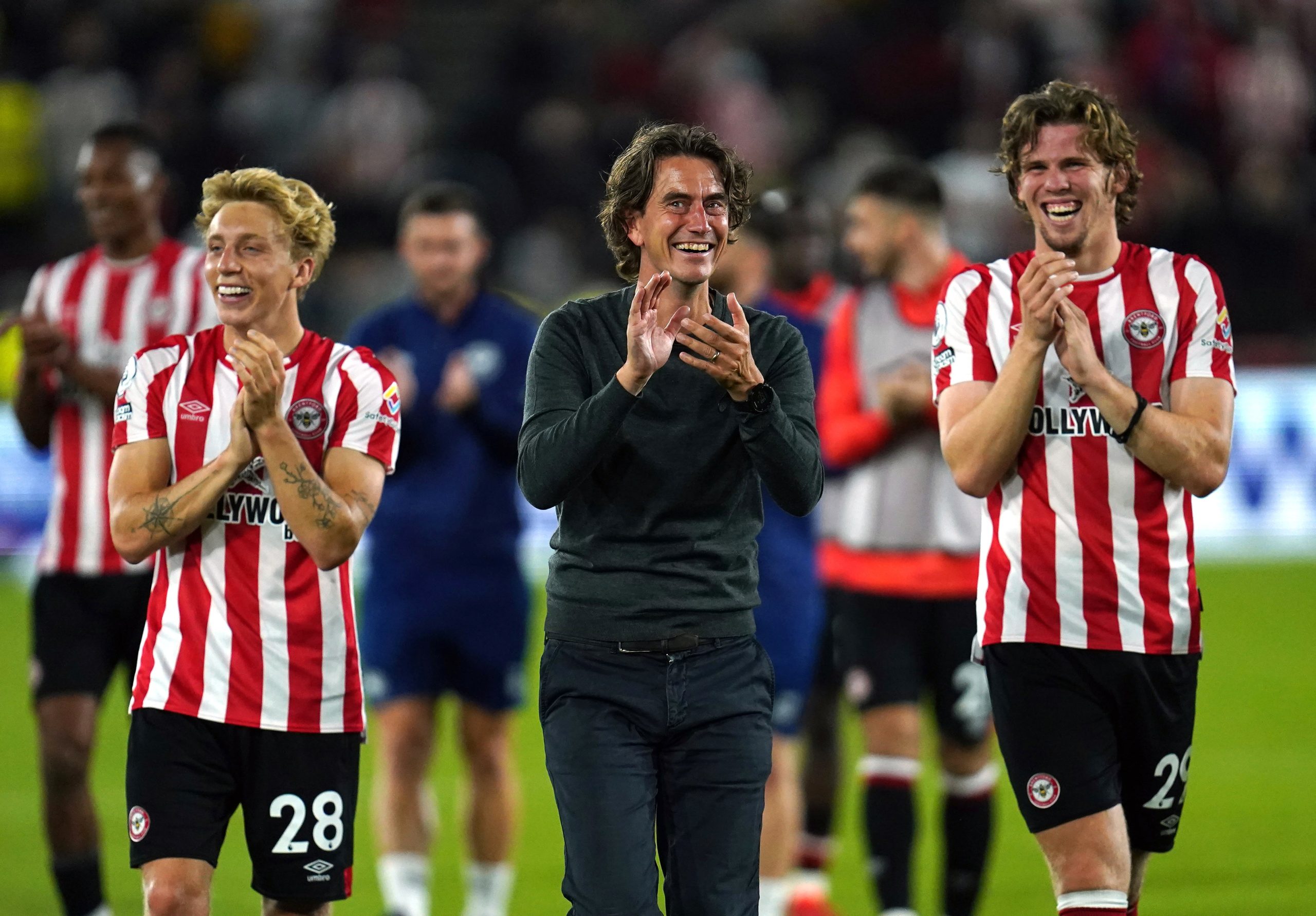Thomas Frank after Brentford's opening day win over Arsenal in 2021