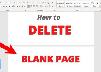 How to Delete a Page in Word