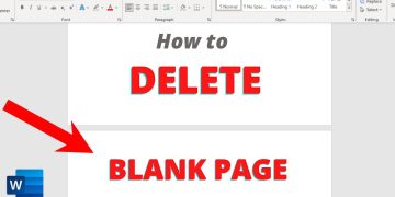 How to Delete a Page in Word