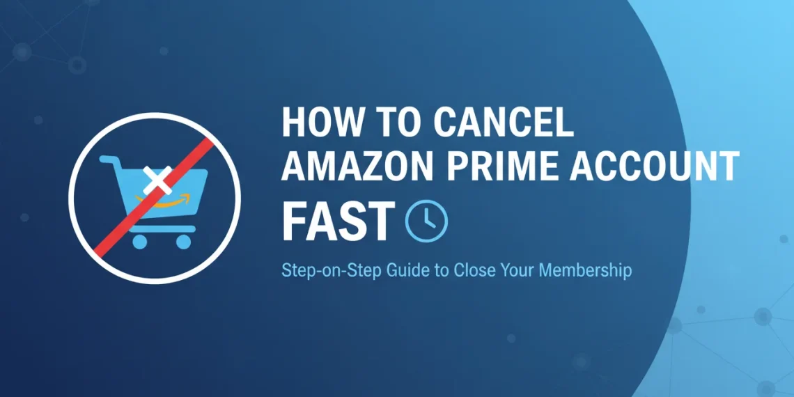 How to Cancel Amazon Prime Fast: No Hassle Step-by-Step Guide (2026)