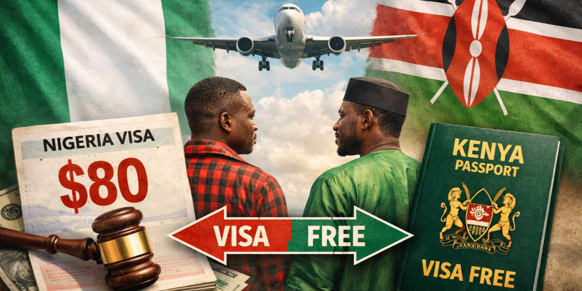 Nigeria visa fee for Kenyans $80 despite Kenya offering visa-free entry to Nigerians