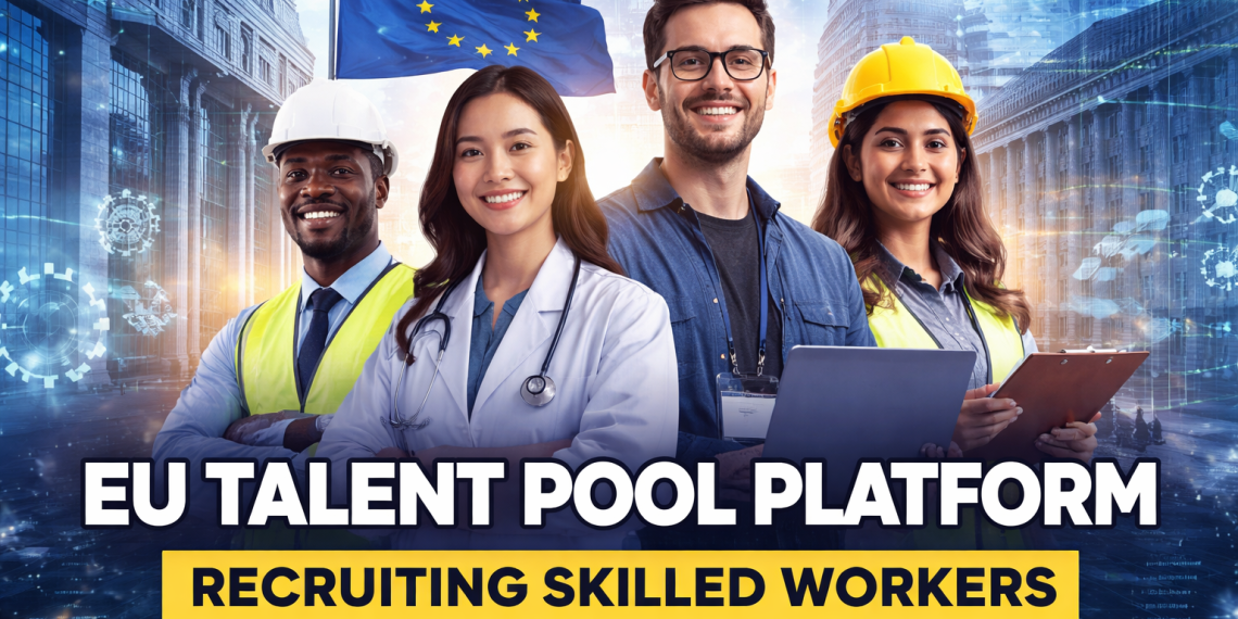 EU Talent Pool Platform recruiting skilled workers globally