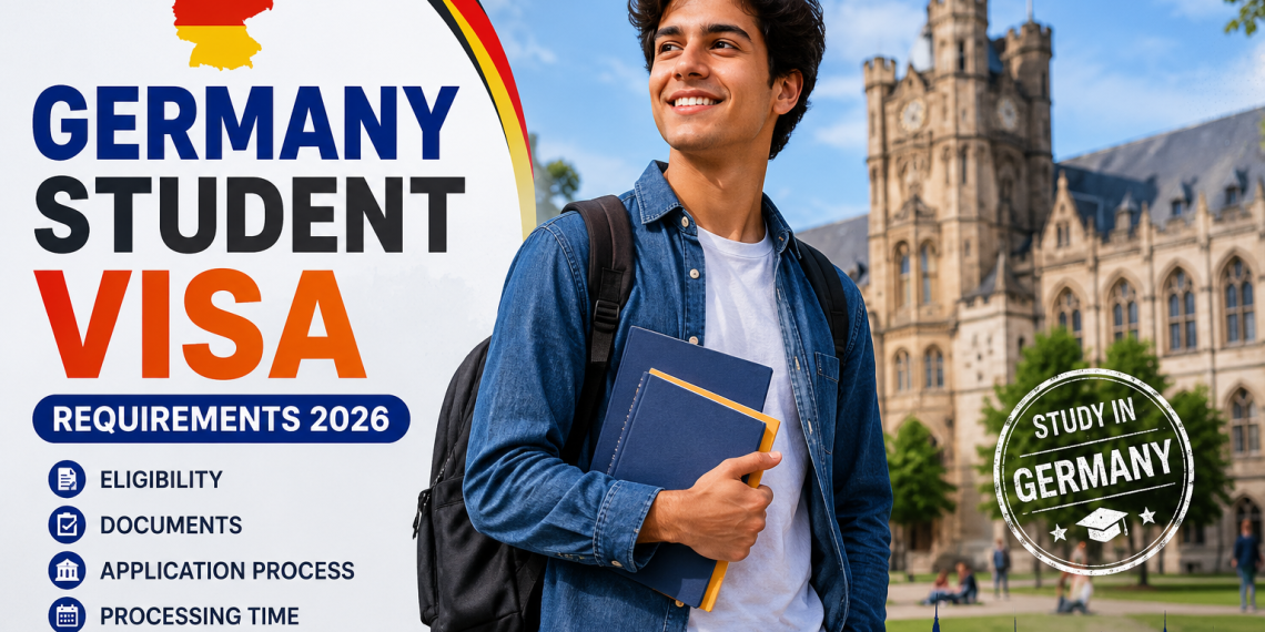 Germany Student Visa Requirements 2026 guide for international students.