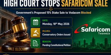 High Court Stops Govt Sale of 15% Safaricom Stake to Vodacom
