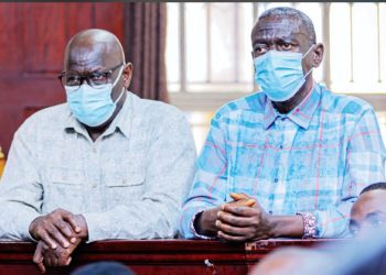 Dr Kizza Besigye in High Court during treason trial 2026