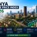 Kenya house price index 2026 Nairobi skyline showing modern high-rises and property market activity