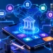 alt="Embedded finance illustration showing seamless integration of banking services into everyday platforms, shopping, travel, and business in 2026"