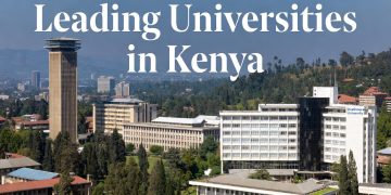 Leading Universities in Kenya 2026 - University of Nairobi Tower and Strathmore University campus in Nairobi