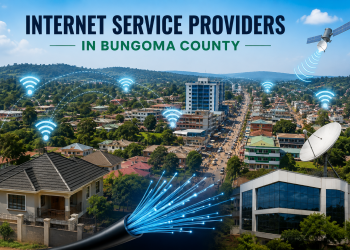 Internet service providers and fibre connectivity in Bungoma County Kenya