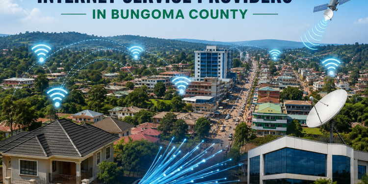 Internet service providers and fibre connectivity in Bungoma County Kenya