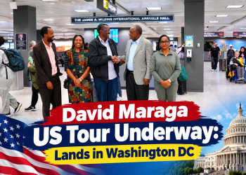 David Maraga US Tour Underway: Lands in Washington DC at an international airport.