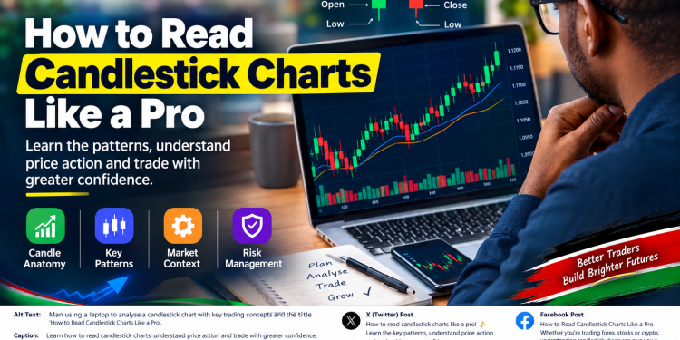 How to read candlestick charts like a pro using price action, key patterns, market context and risk management.